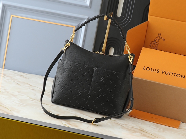 ルイヴィトンバッグ側面デザイン